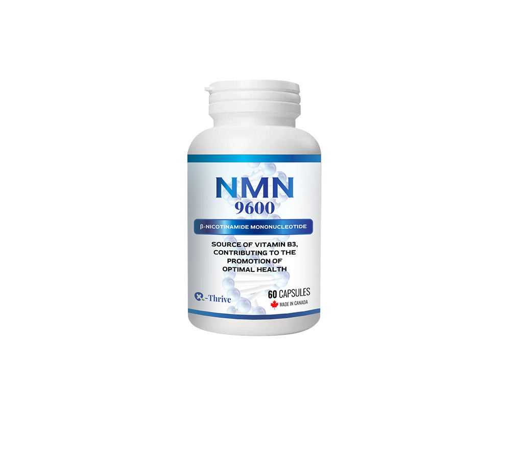 X-Thrive – NMN 9600, Your Ultimate Niacin-Enriched NAD Boost for Optimal Cellular Revitalization and Thriving Well-Being
